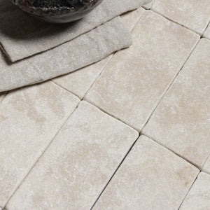 Moroccan Limestone | Color: Meknes | Material: Limestone | Finish: Matte | Sold By: Case | Square Foot Per Case: 5.33 | Tile Size: 3"x6"x0.591" | Commercial: Yes | Residential: Yes | Floor Rated: Yes | Wet Areas: Yes | AJ-23-3337-EZRML7515-Meknes