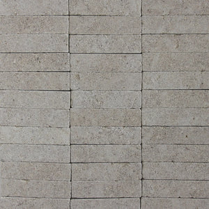 Moroccan Limestone | Color: Sahara | Material: Limestone | Finish: Matte | Sold By: Case | Square Foot Per Case: 5.38 | Tile Size: 2"x8"x0.591" | Commercial: Yes | Residential: Yes | Floor Rated: Yes | Wet Areas: Yes | AJ-23-3337-EZRML2050-Sahara