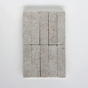 Moroccan Limestone | Color: Sahara | Material: Limestone | Finish: Matte | Sold By: Case | Square Foot Per Case: 5.38 | Tile Size: 2"x8"x0.591" | Commercial: Yes | Residential: Yes | Floor Rated: Yes | Wet Areas: Yes | AJ-23-3337-EZRML2050-Sahara
