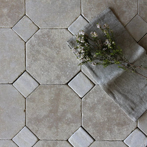 Moroccan Limestone | Octagon | Color: Meknes | Material: Limestone | Finish: Matte | Sold By: Case | Square Foot Per Case: 4.53 | Tile Size: 8"x8"x0.591" | Commercial: Yes | Residential: Yes | Floor Rated: Yes | Wet Areas: Yes | AJ-23-3337-EZRMLOCT-Meknes