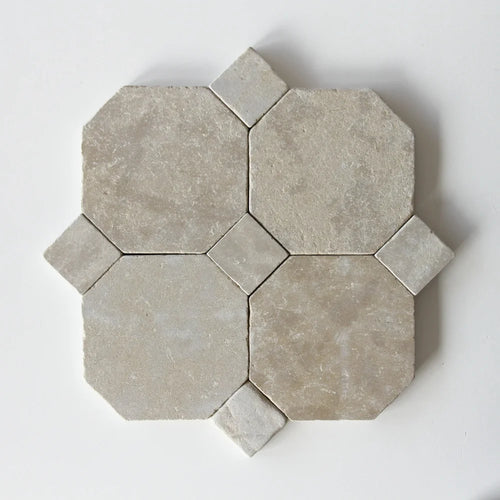 Moroccan Limestone | Octagon | Color: Meknes | Material: Limestone | Finish: Matte | Sold By: Case | Square Foot Per Case: 4.53 | Tile Size: 8"x8"x0.591" | Commercial: Yes | Residential: Yes | Floor Rated: Yes | Wet Areas: Yes | AJ-23-3337-EZRMLOCT-Meknes