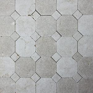 Moroccan Limestone | Octagon | Color: Sahara | Material: Limestone | Finish: Matte | Sold By: Case | Square Foot Per Case: 4.53 | Tile Size: 8"x8"x0.591" | Commercial: Yes | Residential: Yes | Floor Rated: Yes | Wet Areas: Yes | AJ-23-3337-EZRMLOCT-Sahara