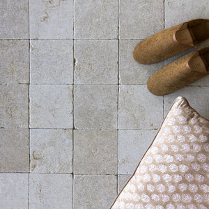Moroccan Limestone | Color: Sahara | Material: Limestone | Finish: Matte | Sold By: Case | Square Foot Per Case: 5.32 | Tile Size: 6"x6"x0.591" | Commercial: Yes | Residential: Yes | Floor Rated: Yes | Wet Areas: Yes | AJ-23-3337-EZRML1515-Sahara