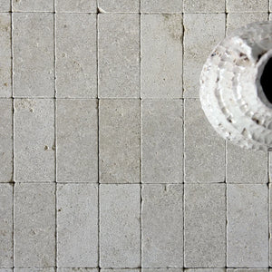 Moroccan Limestone | Color: Sahara | Material: Limestone | Finish: Matte | Sold By: Case | Square Foot Per Case: 5.33 | Tile Size: 3"x6"x0.591" | Commercial: Yes | Residential: Yes | Floor Rated: Yes | Wet Areas: Yes | AJ-23-3337-EZRML7515-Sahara