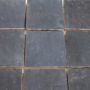 Zellige | 4x4 | Dark Grey | Gloss