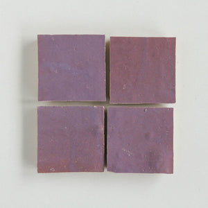 Zellige | 4x4 | Eggplant | Gloss