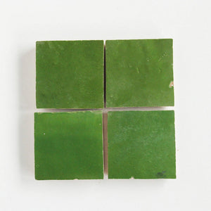Zellige | 4x4 | Kermit | Gloss