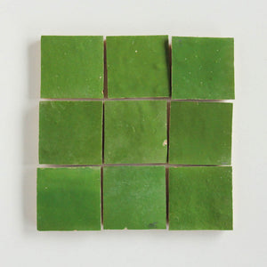 Zellige | 4x4 | Kermit | Gloss