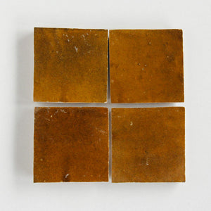 Zellige | 4x4 | Manuka | Gloss