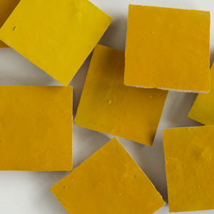 Zellige | 4x4 | Mustard | Gloss