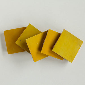 Zellige | 4x4 | Mustard | Gloss