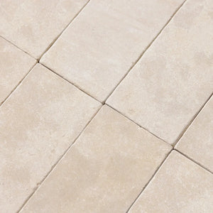 Moroccan Limestone | Color: Meknes | Material: Limestone | Finish: Matte | Sold By: Case | Square Foot Per Case: 5.17 | Tile Size: 4"x12"x0.591" | Commercial: Yes | Residential: Yes | Floor Rated: Yes | Wet Areas: Yes | AJ-23-3337-EZRML1030-Meknes