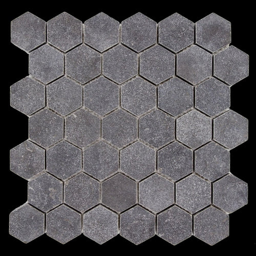 Pierre Noire | Mosaic | 12x12 | Brown Black | Tumbled