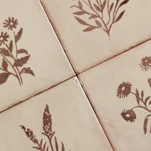 Amano | Color: Potpourri Chocolate, Material: Ceramic, Sold By: Case, Tile Size: 4"x4"x0.47", Commercial: Yes | Residential: Yes | Floor Rated: No | Wet Areas: Yes