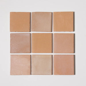 Tierra | Color: Nectar | Material: Ceramic | Finish: Gloss | Sold By: Case | Square Foot Per Case: 5.38 | Tile Size: 4"x4"x0.394" | Commercial: Yes | Residential: Yes | Floor Rated: Yes | Wet Areas: Yes | AJ-23-3337-EZRTIER1010-Nectar