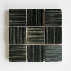 Tierra – Raki  | Color: Oscuro | Material: Ceramic | Finish: Gloss | Sold By: Case | Square Foot Per Case: 5.38 | Tile Size: 4"x4"x0.394" | Commercial: Yes | Residential: Yes | Floor Rated: Yes | Wet Areas: Yes | AJ-23-3337-EZTIER1010 RAKI-Oscuro