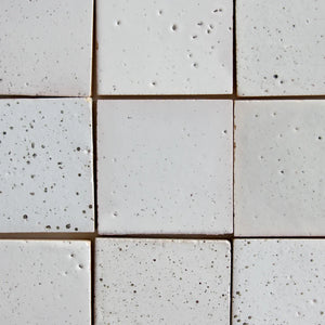 Tierra | Color: Nieve Punto | Material: Ceramic | Finish: Gloss | Sold By: Case | Square Foot Per Case: 5.38 | Tile Size: 4"x4"x0.394" | Commercial: Yes | Residential: Yes | Floor Rated: Yes | Wet Areas: Yes | AJ-23-3337-EZRTIER1010-Nieve Punto