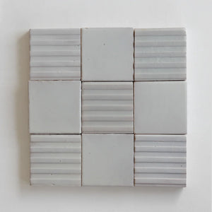 Tierra | Color: Nieve | Material: Ceramic | Finish: Gloss | Sold By: Case | Square Foot Per Case: 5.38 | Tile Size: 4"x4"x0.394" | Commercial: Yes | Residential: Yes | Floor Rated: Yes | Wet Areas: Yes | AJ-23-3337-EZRTIER1010-Nieve