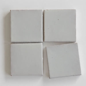 Tierra | Color: Nieve | Material: Ceramic | Finish: Gloss | Sold By: Case | Square Foot Per Case: 5.38 | Tile Size: 4"x4"x0.394" | Commercial: Yes | Residential: Yes | Floor Rated: Yes | Wet Areas: Yes | AJ-23-3337-EZRTIER1010-Nieve
