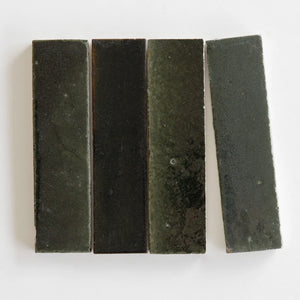 Tierra | Color: Oscuro | Material: Ceramic | Finish: Gloss | Sold By: Case | Square Foot Per Case: 5.38 | Tile Size: 2"x8"x0.394" | Commercial: Yes | Residential: Yes | Floor Rated: No | Wet Areas: Yes | AJ-23-3337-EZTIER0520-Oscuro