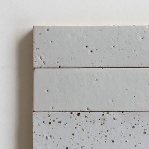 Tierra | Color: Nieve Punto | Material: Ceramic | Finish: Gloss | Sold By: Case | Square Foot Per Case: 5.38 | Tile Size: 2"x8"x0.394" | Commercial: Yes | Residential: Yes | Floor Rated: No | Wet Areas: Yes | AJ-23-3337-EZTIER0520-Nieve Punto