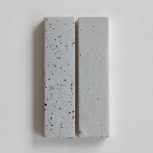 Tierra | Color: Nieve Punto | Material: Ceramic | Finish: Gloss | Sold By: Case | Square Foot Per Case: 5.38 | Tile Size: 2"x8"x0.394" | Commercial: Yes | Residential: Yes | Floor Rated: No | Wet Areas: Yes | AJ-23-3337-EZTIER0520-Nieve Punto