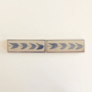 Amano | Color: Tulip Azul Border | Material: Ceramic | Sold By: Piece | Tile Size: 2.6"x8"x0.47" | Usage: Commercial: Yes | Residential: Yes | Floor Rated: No | Wet Areas: Yes