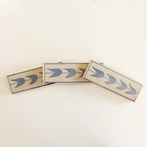 Amano | Color: Tulip Azul Border | Material: Ceramic | Sold By: Piece | Tile Size: 2.6"x8"x0.47" | Usage: Commercial: Yes | Residential: Yes | Floor Rated: No | Wet Areas: Yes