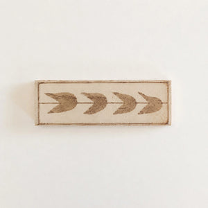 Amano | Color: Tulip Chocolate Border | Material: Ceramic | Sold By: Piece | Tile Size: 2.6"x8"x0.47" | Usage: Commercial: Yes | Residential: Yes | Floor Rated: No | Wet Areas: Yes
