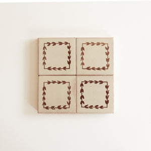 Amano | Color: Chocolate | Material: Ceramic | Finish: Gloss | Sold By: Case | Square Foot Per Case: 5.38 | Tile Size: 4"x4"x0.787" | Usage: Commercial: Yes | Residential: Yes | Floor Rated: No | Wet Areas: Yes