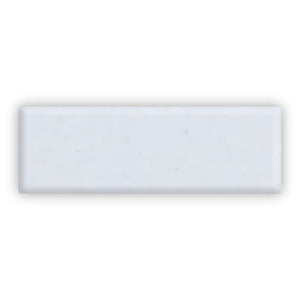 Snow | Color: White | Material: Porcelain | Finish: Matte | Sold By: SQFT | Tile Size: 3"x8"x0.313" | Commercial: Yes | Residential: Yes | Floor Rated: Yes | Wet Areas: Yes | AJ-23-1301