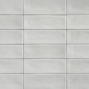 Caribbean | 2x6 | Silver Glossy | Glazed