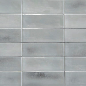 Caribbean | 2x6 | Steel Glossy | Glazed