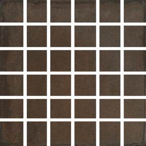 Carolina Clay | Mosaic | 12x12 | Citadel Chocol | Glazed