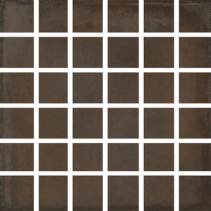 Carolina Clay | Mosaic | 12x12 | Citadel Chocol | Glazed
