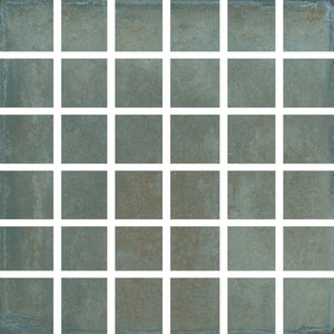 Carolina Clay | Mosaic | 12x12 | Kiawah Green | Glazed