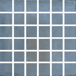 Carolina Clay | Mosaic | 12x12 | Seabrook Blu | Glazed