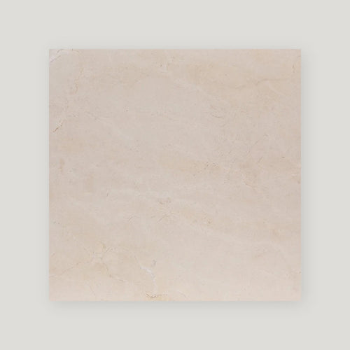 Crema Marfil 18x18 Creme/Light Grey Honed
