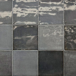 Marrakech | 5x5 | Coal | Glazed