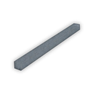 Steel | Stix Bar Liner | Color: Grey | Material: Porcelain | Finish: Matte | Sold By: Piece | Tile Size: 0.375"x6"x0.25" | Commercial: Yes | Residential: Yes | Floor Rated: Yes | Wet Areas: Yes | AJ-23-1301