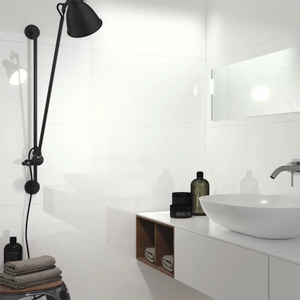Oh La La | Color: White | Material: Ceramic | Finish: Matte | Sold By: Case | Square Foot Per Case: 16 | Tile Size: 16"x48"x0.375" | Commercial: Yes | Residential: Yes | Floor Rated: No | Wet Areas: No | AJ-23-1501