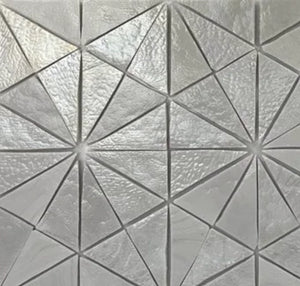 Artisan Edge - Kaleidoscope | Color: Café | Material: Glass | Finish: Irid | Sold By: Case | Square Foot Per Case: 8.78 | Tile Size: 8.5"x14.875"x0.24" | Commercial: Yes | Residential: Yes | Floor Rated: Yes | Wet Areas: Yes | AJ-23-1603