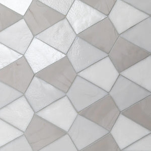 Artisan Edge - Pave | Color: River Rock | Material: Glass | Finish: Blend | Sold By: Case | Square Foot Per Case: 7.91 | Tile Size: 10.125"x11.25"x0.24" | Commercial: Yes | Residential: Yes | Floor Rated: Yes | Wet Areas: Yes | AJ-23-1603