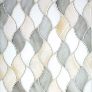 Devotion - Sirena | Color: Serenity | Material: Glass | Finish: Blend | Sold By: Case | Square Foot Per Case: 4 | Tile Size: 10.125"x11.375"x0.125" | Commercial: Yes | Residential: Yes | Floor Rated: No | Wet Areas: No | AJ-23-1603