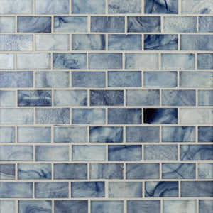 Las Islas - 7/8x1 7/8 Offset Joint    | Color: Bermuda | Material: Glass | Finish: Blend | Sold By: Case | Square Foot Per Case: 9.08 | Tile Size: 11.375"x11.5"x0.24" | Commercial: No | Residential: Yes | Floor Rated: Yes | Wet Areas: Yes | AJ-23-1603