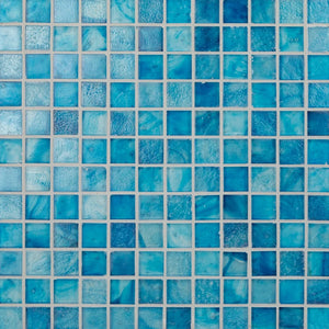 Las Islas - 7/8x1 7/8 Offset Joint    | Color: Kokomo | Material: Glass | Finish: Blend | Sold By: Case | Square Foot Per Case: 10.63 | Tile Size: 12.375"x12.375"x0.24" | Commercial: No | Residential: Yes | Floor Rated: Yes | Wet Areas: Yes | AJ-23-1603