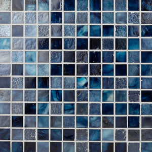 Las Islas - 7/8x1 7/8 Offset Joint    | Color: Montego | Material: Glass | Finish: Blend | Sold By: Case | Square Foot Per Case: 10.63 | Tile Size: 12.375"x12.375"x0.24" | Commercial: No | Residential: Yes | Floor Rated: Yes | Wet Areas: Yes | AJ-23-1603