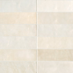 Handcraft | Color: Creme | Material: Ceramic | Finish: Gloss | Sold By: Case | Square Foot Per Case: 10.64 | Tile Size: 2.5"x8"x0.375" | Commercial: Yes | Residential: Yes | Floor Rated: No | Wet Areas: Yes | AJ-23-205