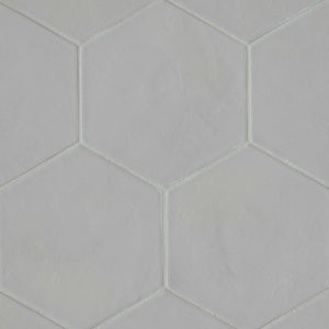 Italian Mod | Hexagon | Color: Grey | Material: Porcelain | Finish: Matte | Sold By: Case | Square Foot Per Case: 12.67 | Tile Size: 8.5"x10"x0.375" | Commercial: Yes | Residential: Yes | Floor Rated: Yes | Wet Areas: Yes | AJ-23-205