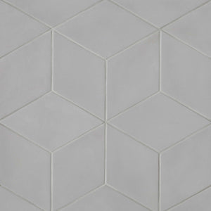 Italian Mod | Rhomboid | Color: Grey | Material: Porcelain | Finish: Matte | Sold By: Case | Square Foot Per Case: 9.46 | Tile Size: 7.375"x12.75"x0.25" | Commercial: Yes | Residential: Yes | Floor Rated: Yes | Wet Areas: Yes | AJ-23-205